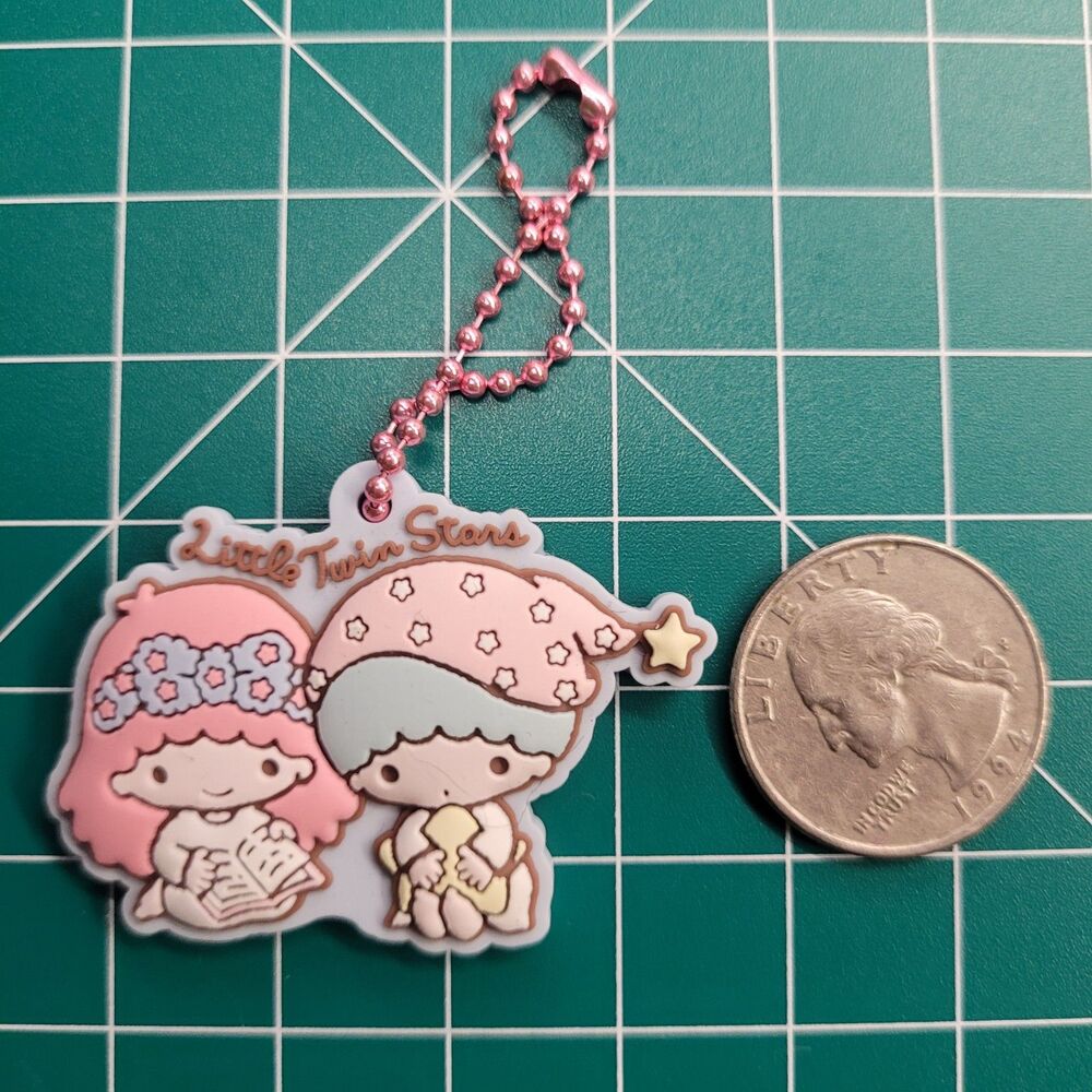 Kiki & Lala - Sanrio Little Twin Stars Rubber Charm